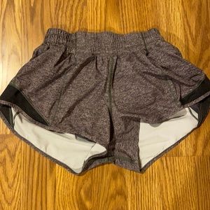 Hotty hot gray and black LOW RISE shorts
